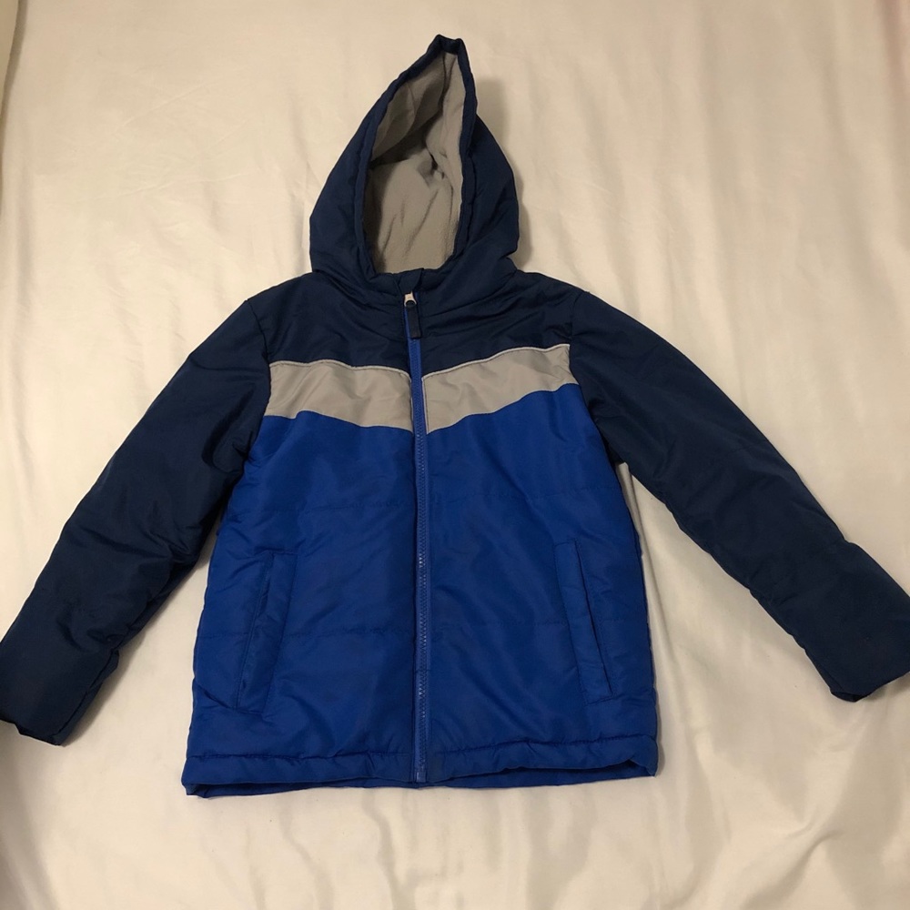 Kids coat blue